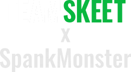 Team Skeet X Spank Monster logo