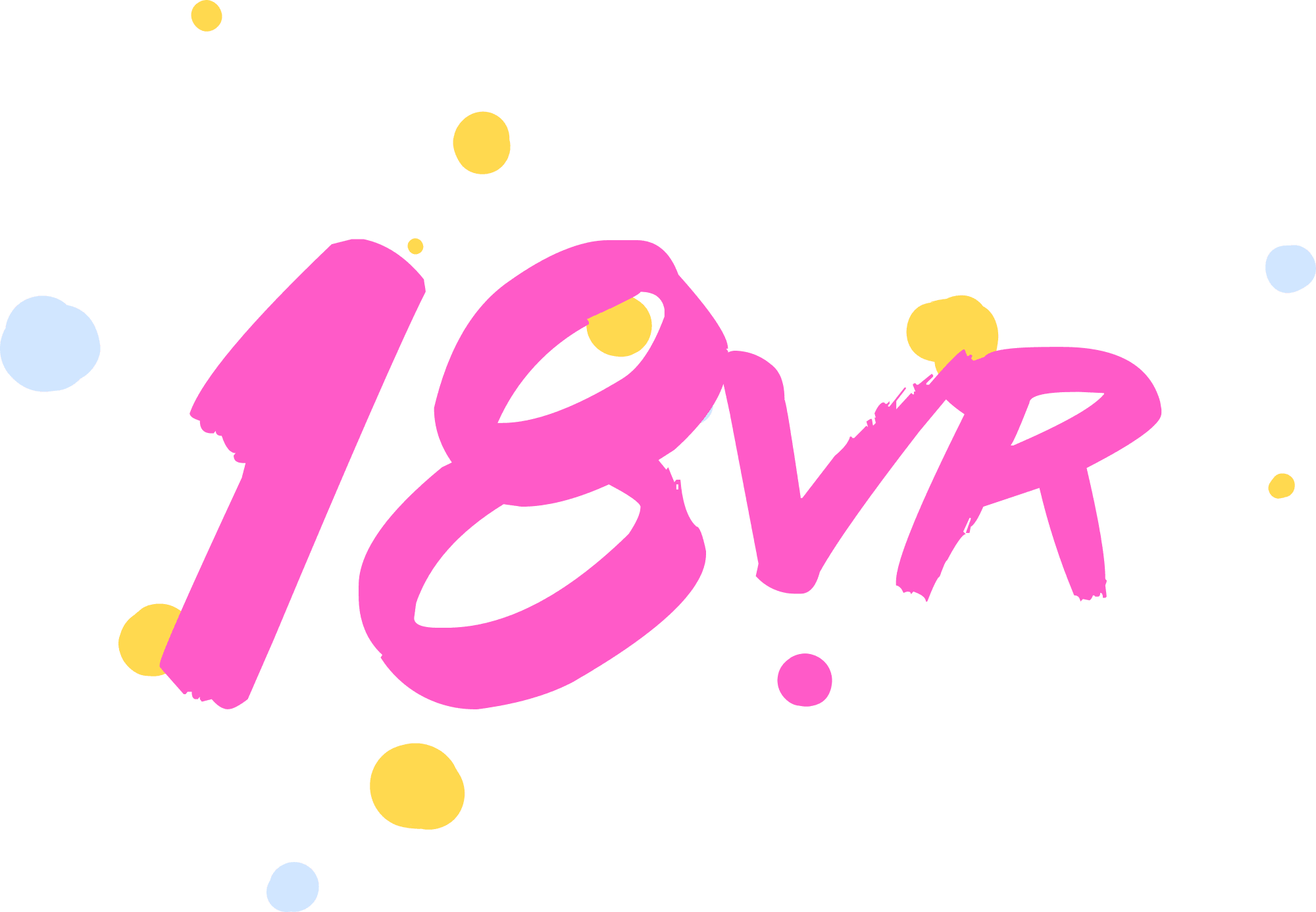 18 VR logo
