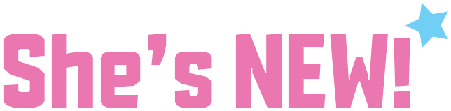 She's New logo