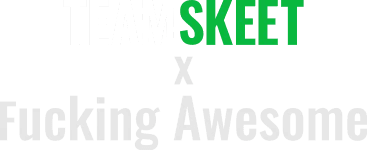 Team Skeet X Fucking Awesome logo